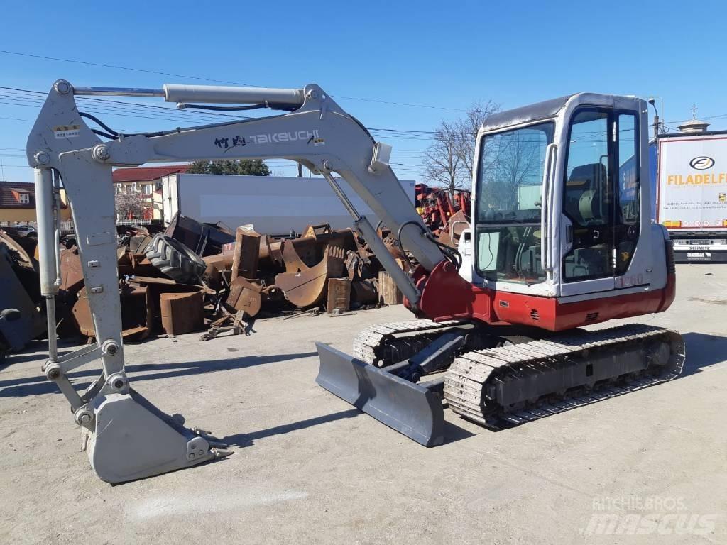 Takeuchi TB150C Mini ekskavatörler, 7 tona dek