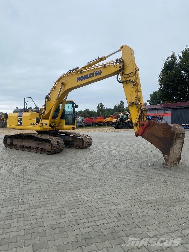 Komatsu PC 210 LC-8 Paletli ekskavatörler