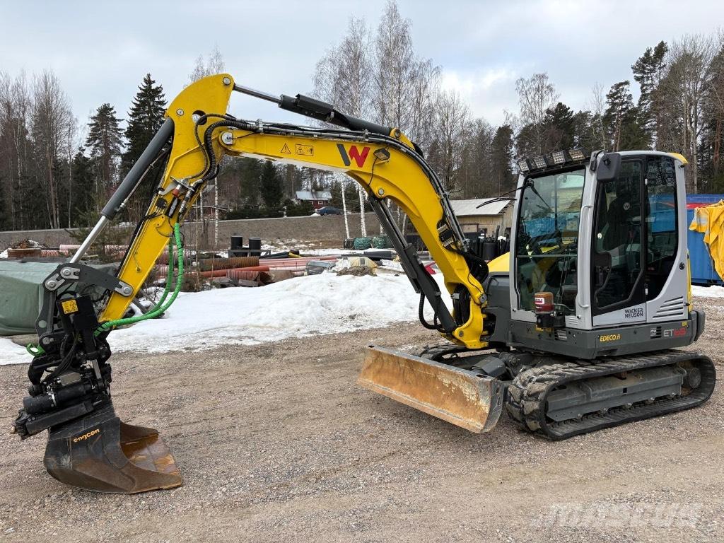 Wacker Neuson ET 65 Mini ekskavatörler, 7 tona dek