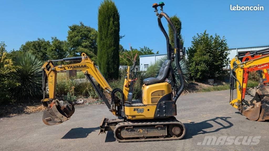 Yanmar SV 08-1D Mini ekskavatörler, 7 tona dek