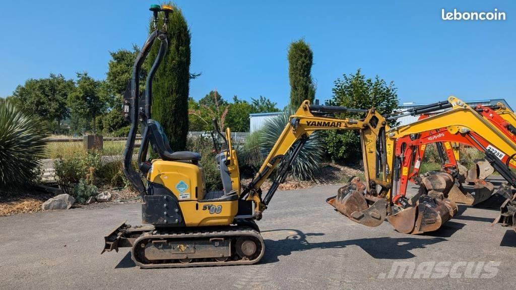 Yanmar SV 08-1D Mini ekskavatörler, 7 tona dek