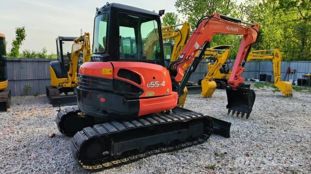 Kubota U 55-4 Mini ekskavatörler, 7 tona dek