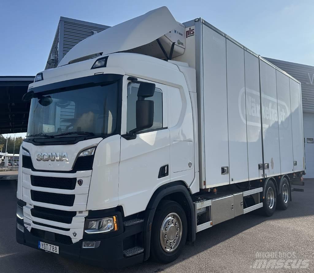Scania R520B6X2NB Kapali kasa kamyonlar