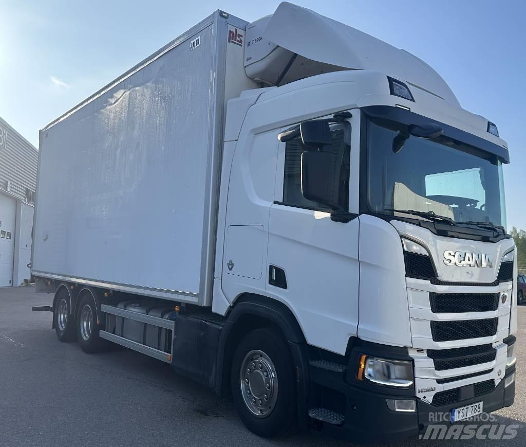 Scania R520B6X2NB Kapali kasa kamyonlar