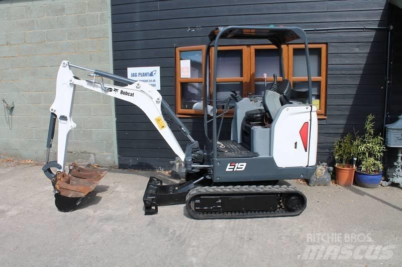 Bobcat E 19 Mini ekskavatörler, 7 tona dek