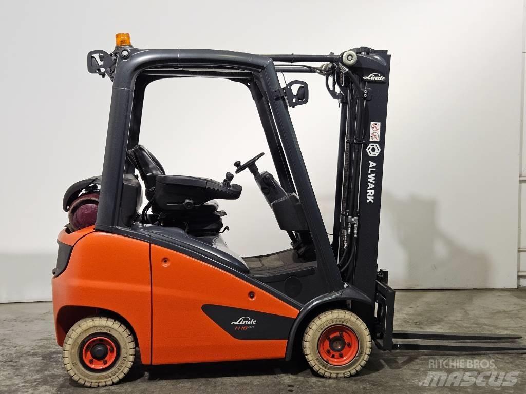 Linde H18T LPG'li forkliftler