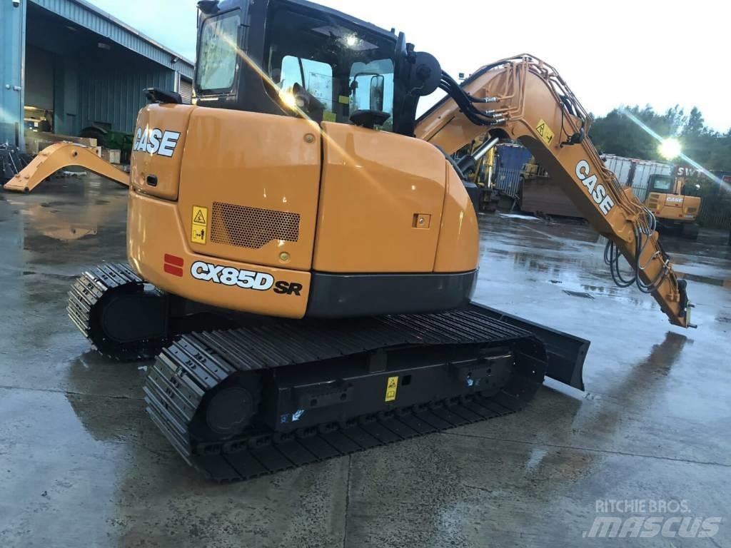 CASE CX 85 D SR Midi ekskavatörler 7 - 12 t