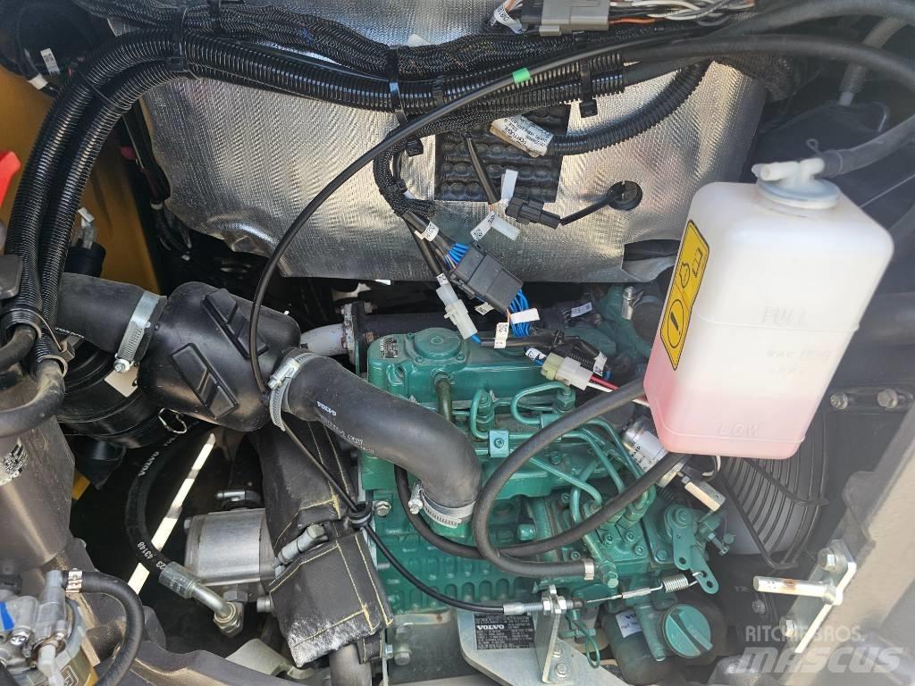 Volvo EC 18 E Mini ekskavatörler, 7 tona dek