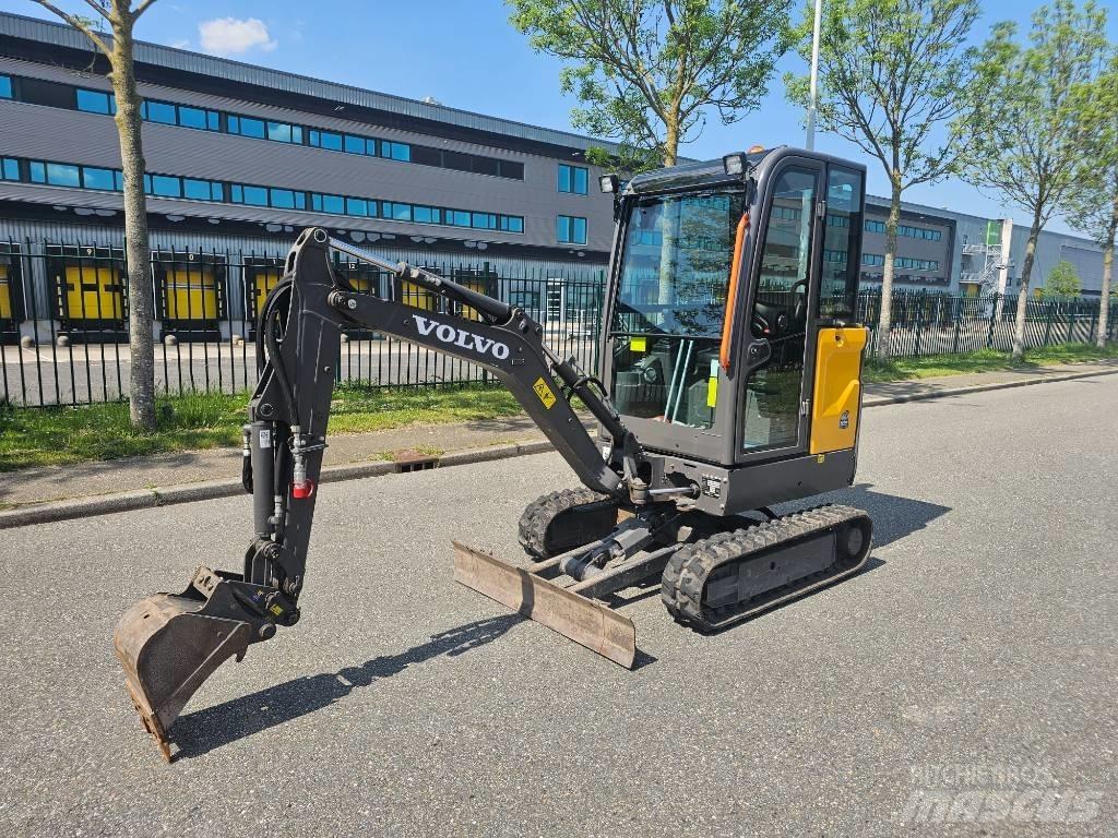 Volvo EC 18 E Mini ekskavatörler, 7 tona dek