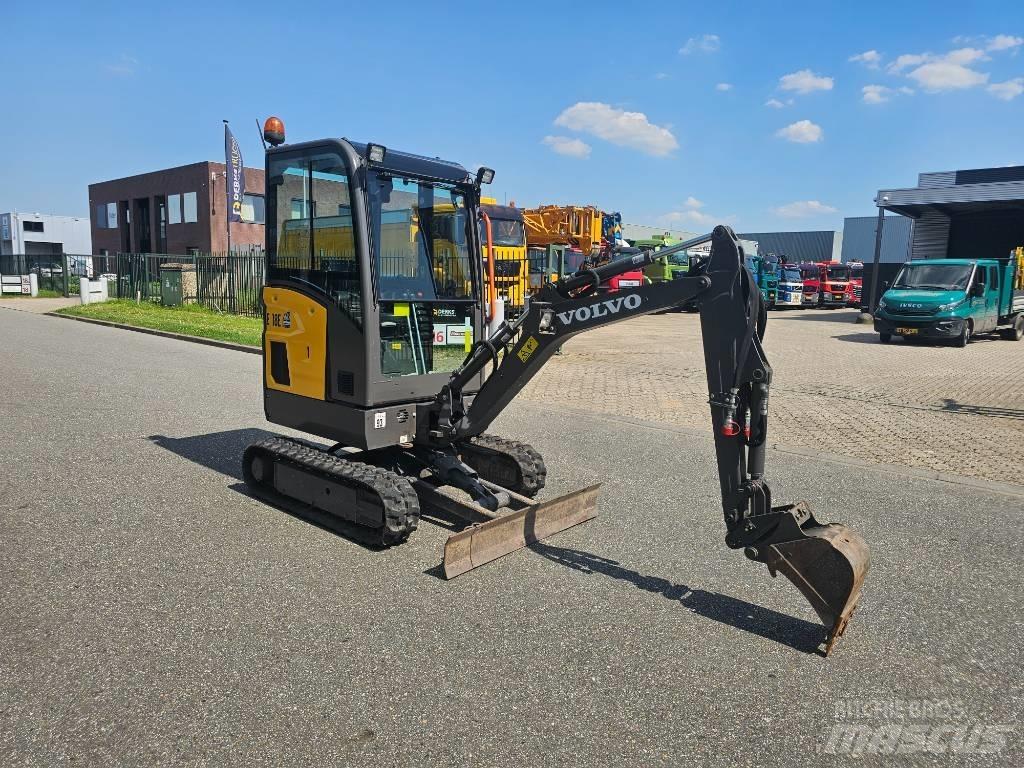 Volvo EC 18 E Mini ekskavatörler, 7 tona dek