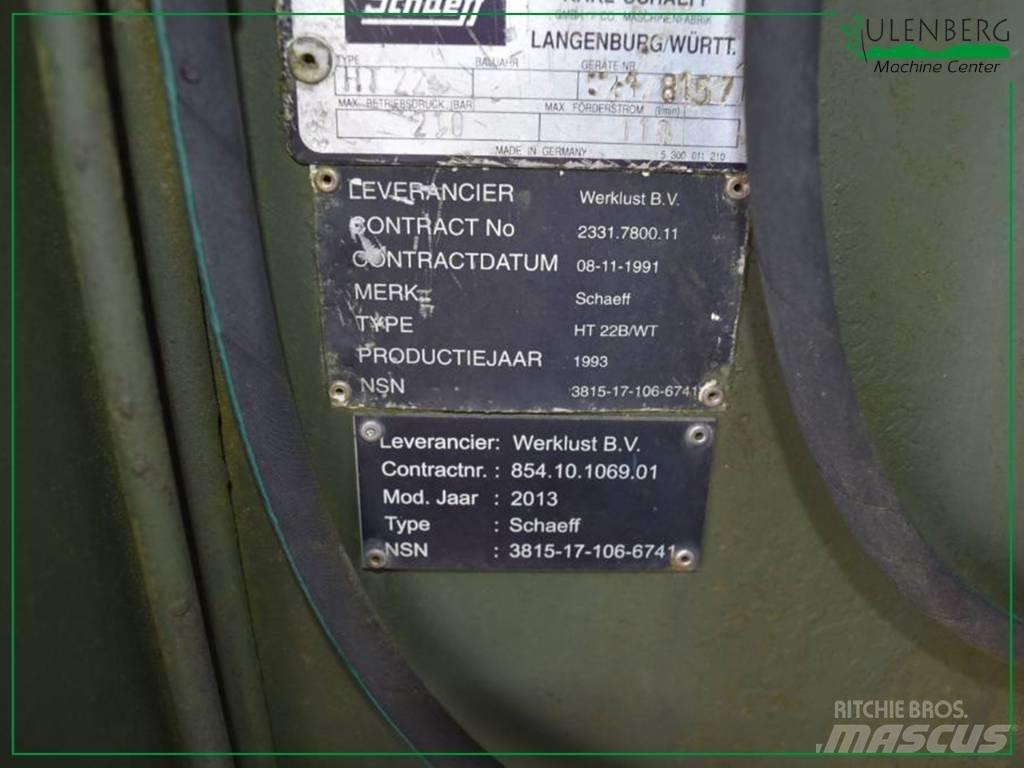Schaeff HT22B/WT Özel ekskavatörler