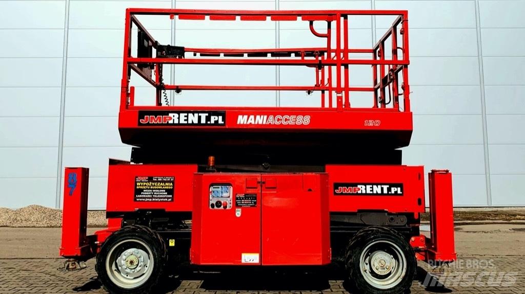 Manitou 120SC Makasli platformlar
