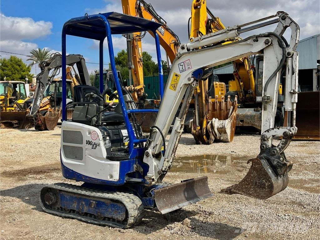 Yanmar Vio 17 Mini ekskavatörler, 7 tona dek
