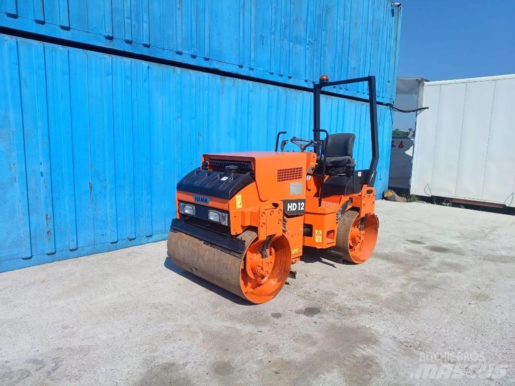 Hamm HD 12 Çift tamburlu silindirler