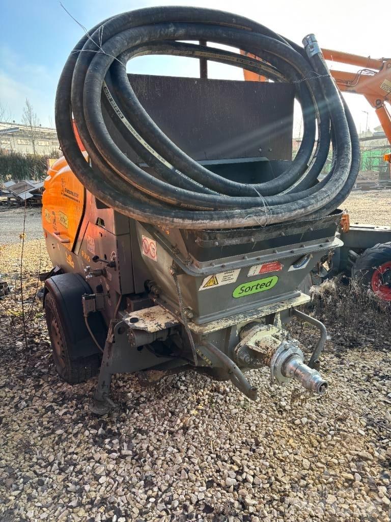 Putzmeister P 715 TD Beton pompaları