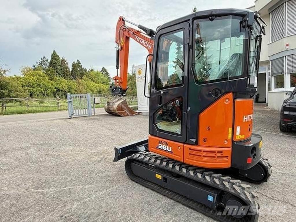 Hitachi ZX26 U-6 Mini ekskavatörler, 7 tona dek