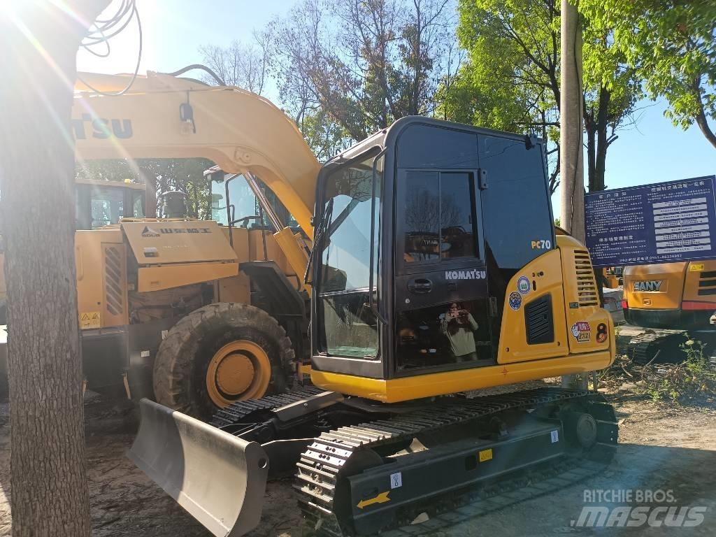 Komatsu PC 70 Mini ekskavatörler, 7 tona dek