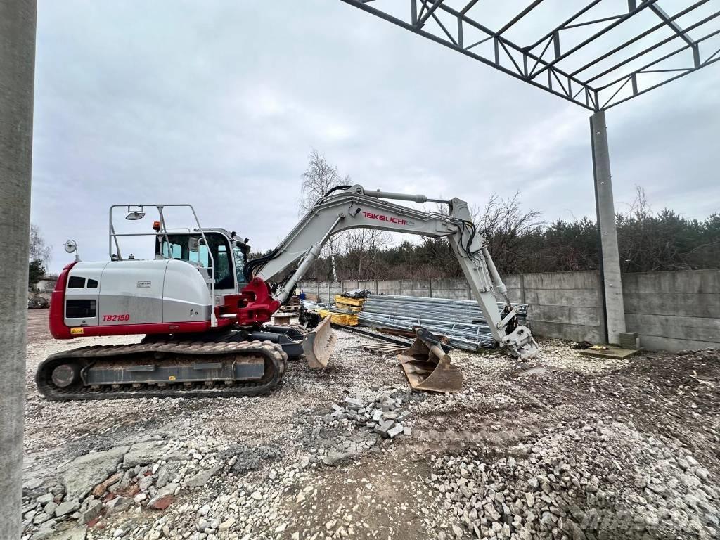 Takeuchi TB2150c Paletli ekskavatörler