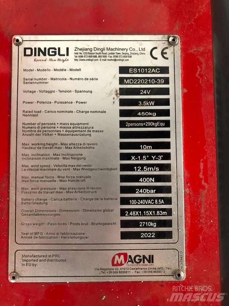 Magni ES 1012 AC Makasli platformlar
