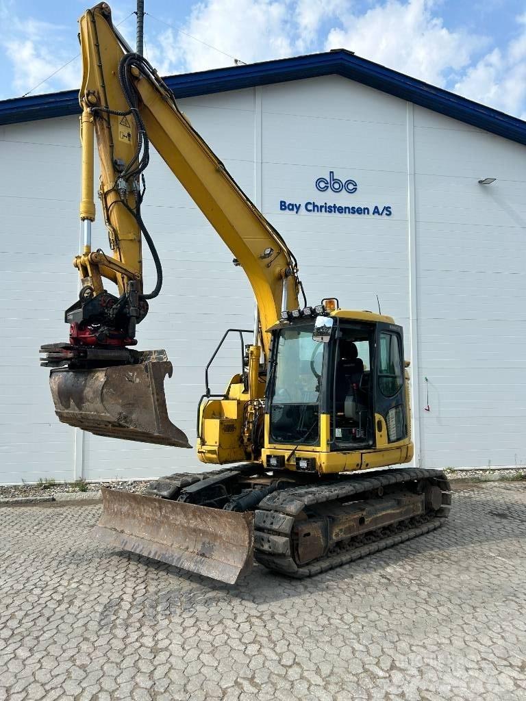 Komatsu PC 138-11 Paletli ekskavatörler