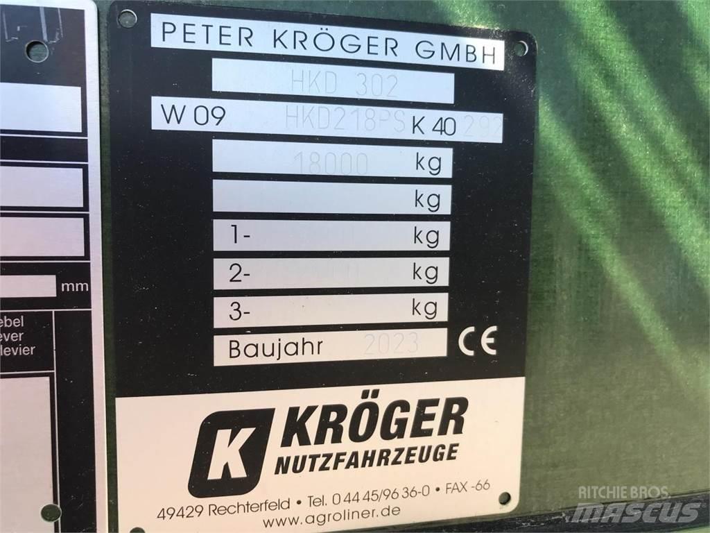 Kröger HKD 302 Damperli römorklari