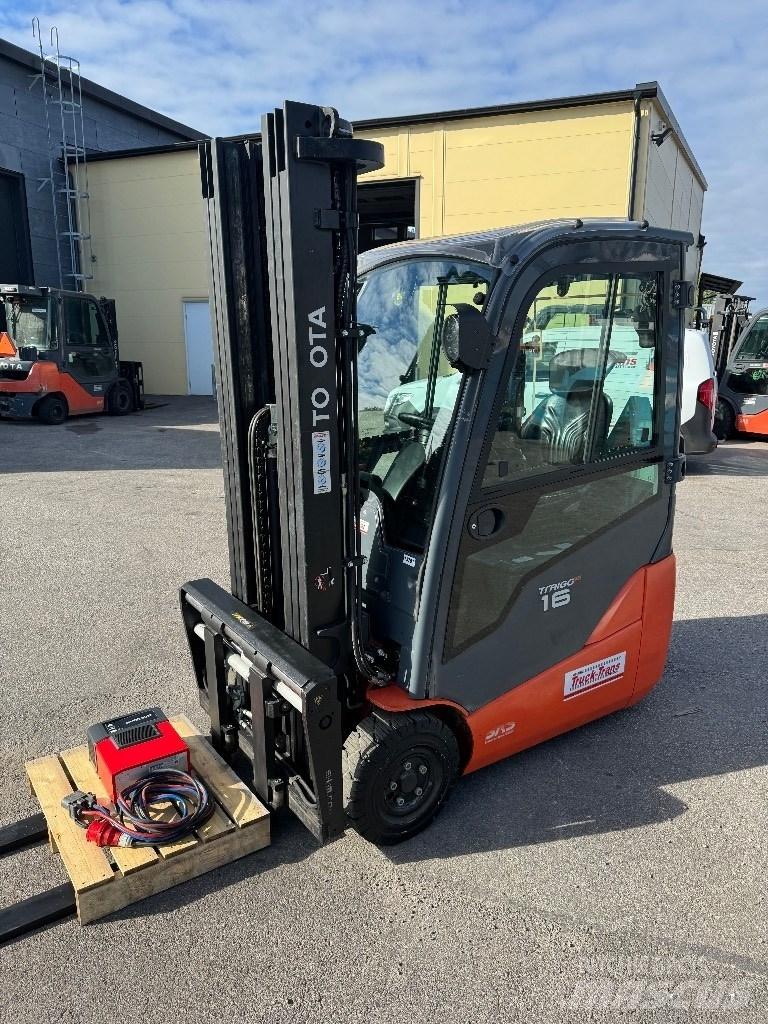 Toyota 8FBEK16T Elektrikli forkliftler