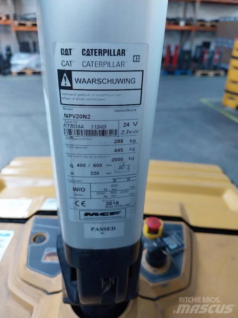 CAT NPV 20 N2 Düsük seviye platformu