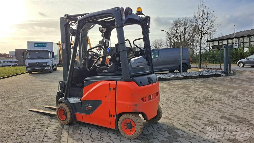 Linde E18PH-02 Elektrikli forkliftler