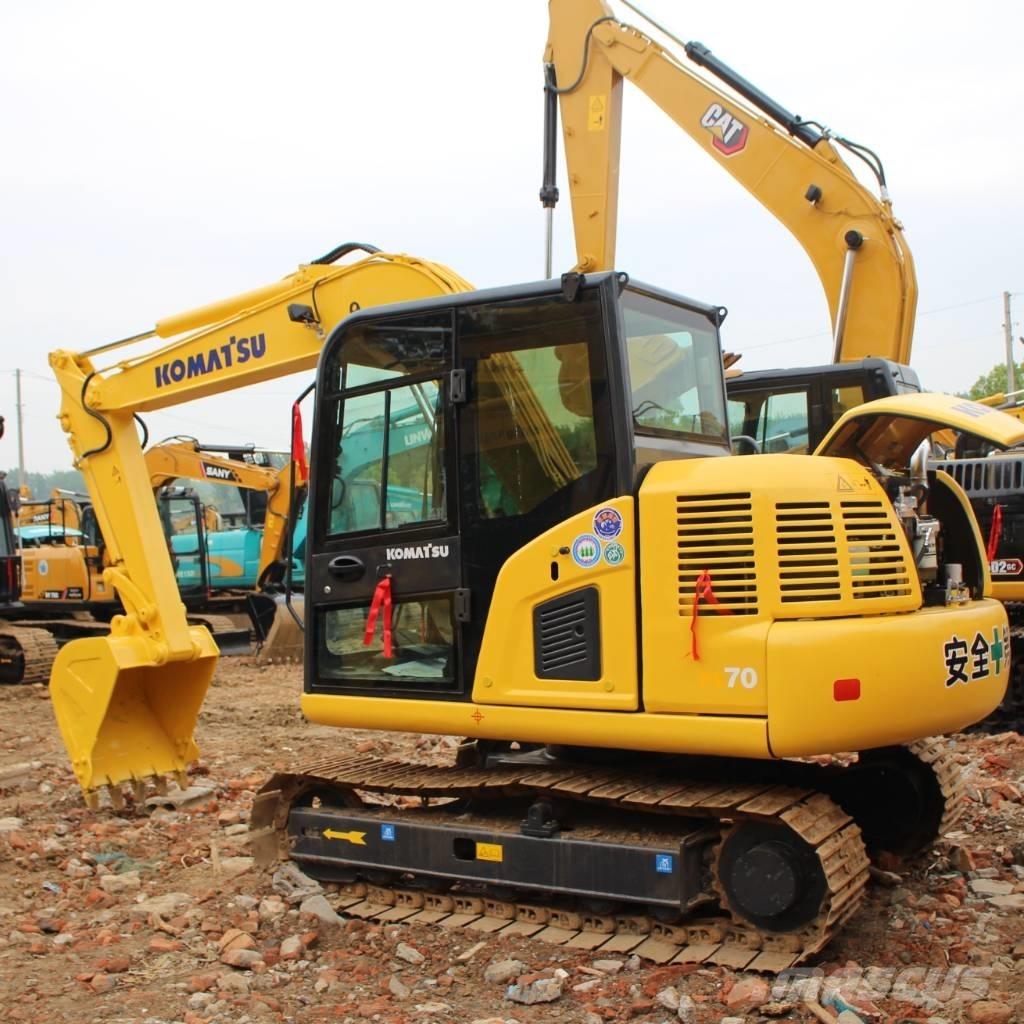 Komatsu PC 70-8 Mini ekskavatörler, 7 tona dek