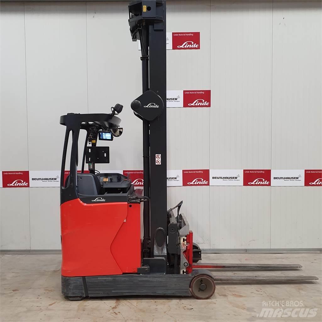 Linde R16HD Reach truck - depo içi istif araçları