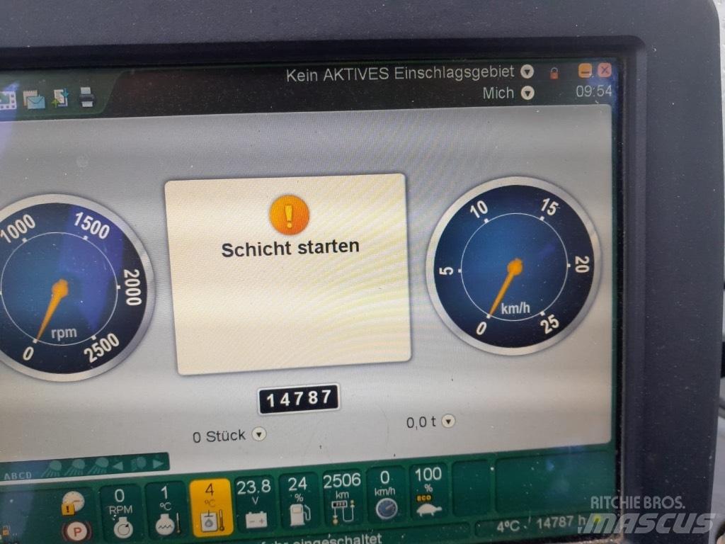 John Deere 1210 E Tomruk yükleyici traktörler