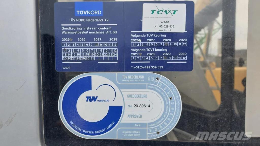 Terex CC400 Paletli vinçler