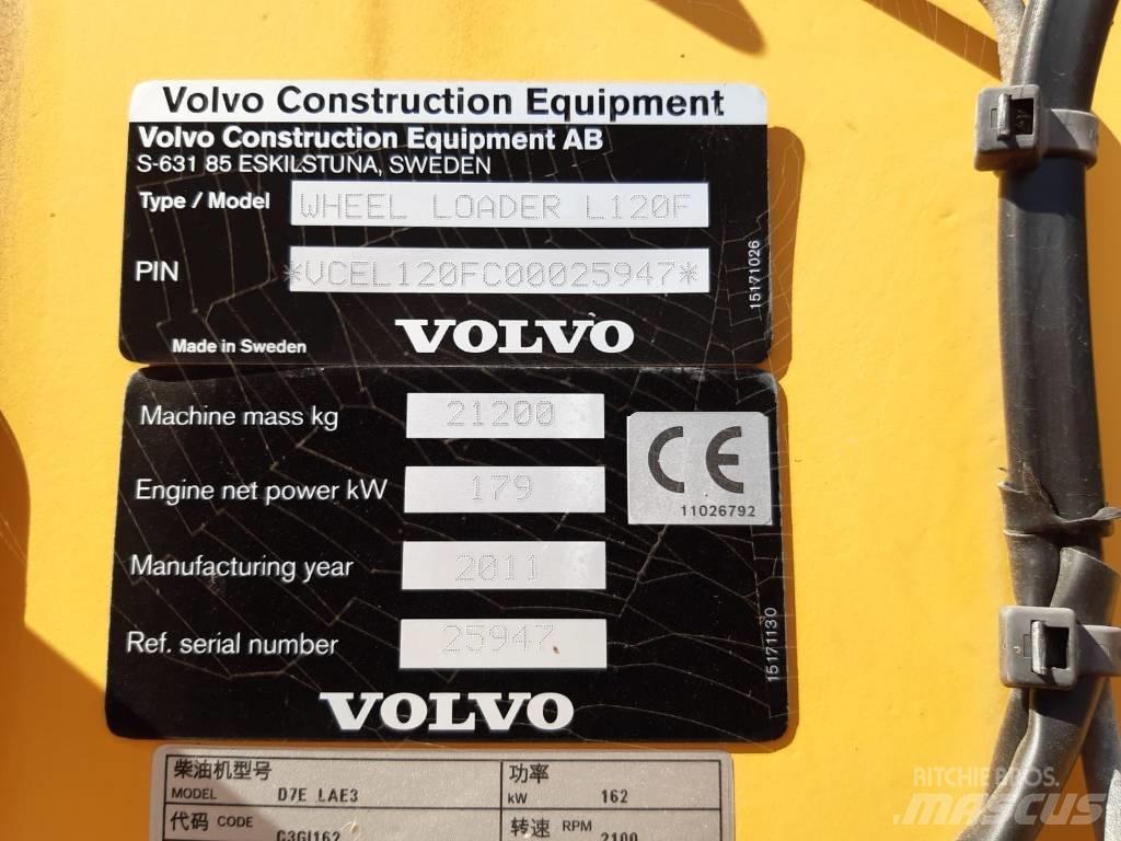 Volvo L 120 F Tekerlekli yükleyiciler