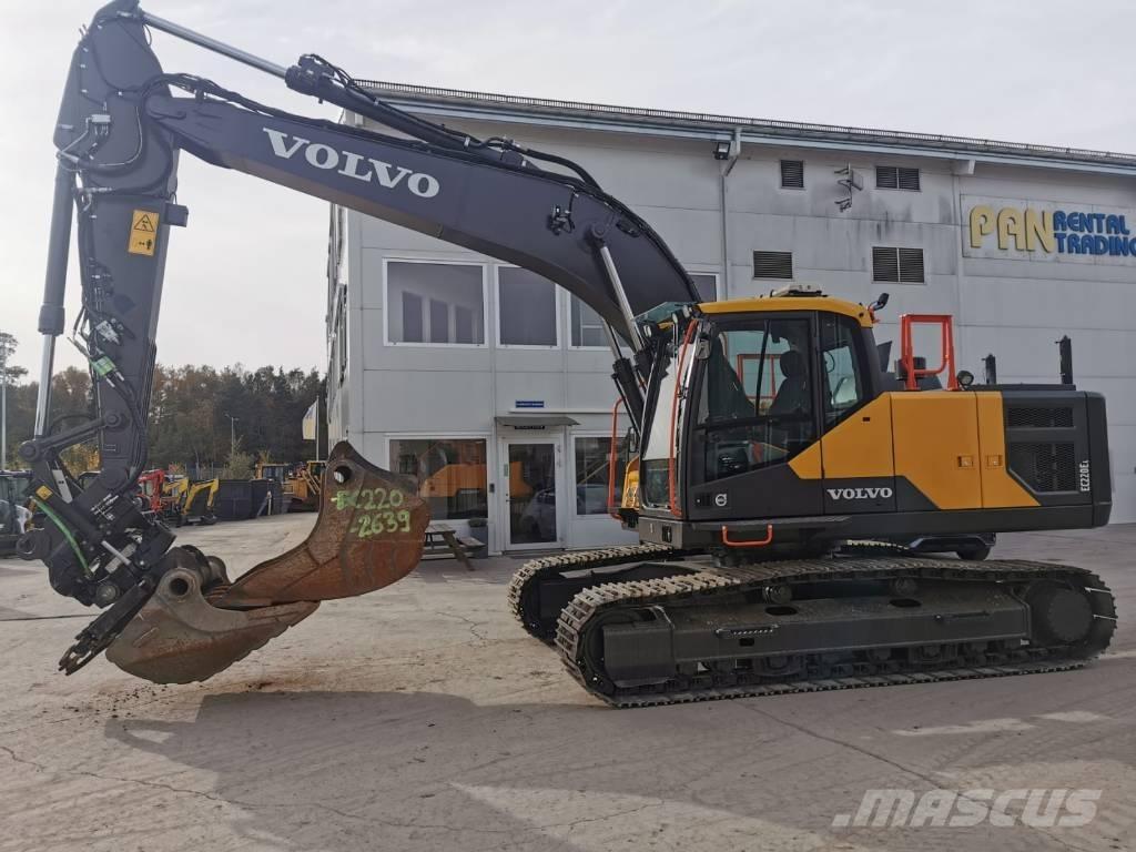 Volvo EC 220 EL Paletli ekskavatörler