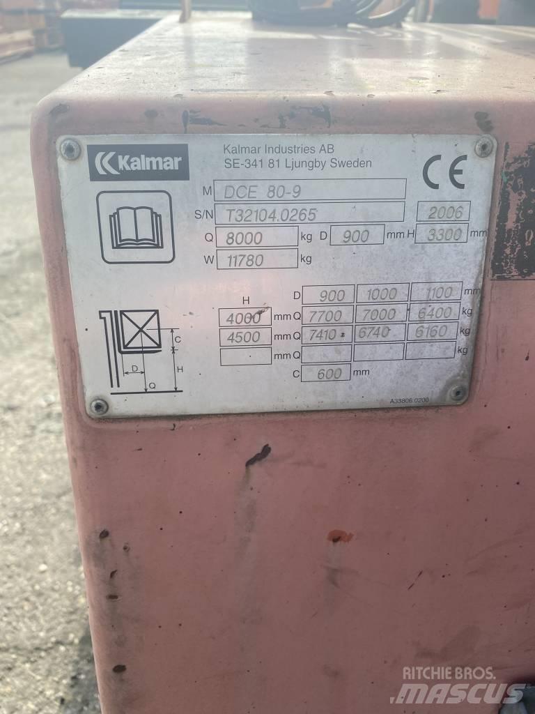 Kalmar DCE-80-9 Dizel forkliftler