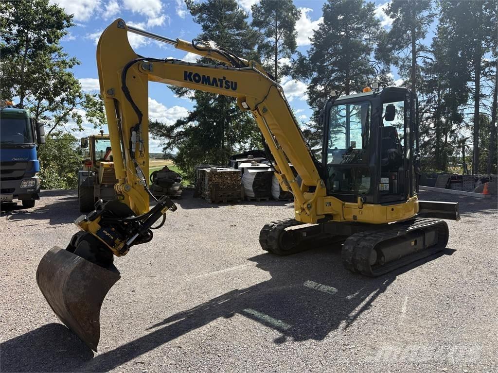 Komatsu PC55 MR-5 Mini ekskavatörler, 7 tona dek