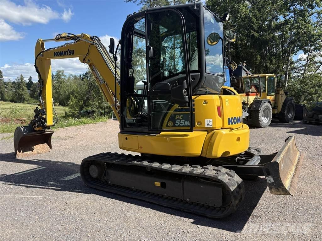 Komatsu PC55 MR-5 Mini ekskavatörler, 7 tona dek