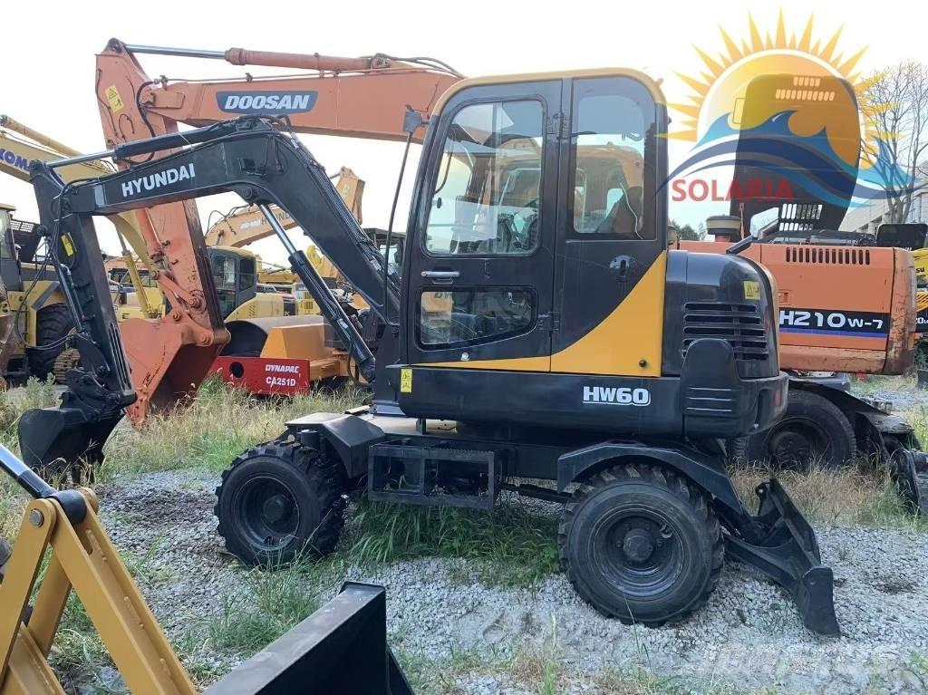 Hyundai HW 60 Lastik tekerli ekskavatörler