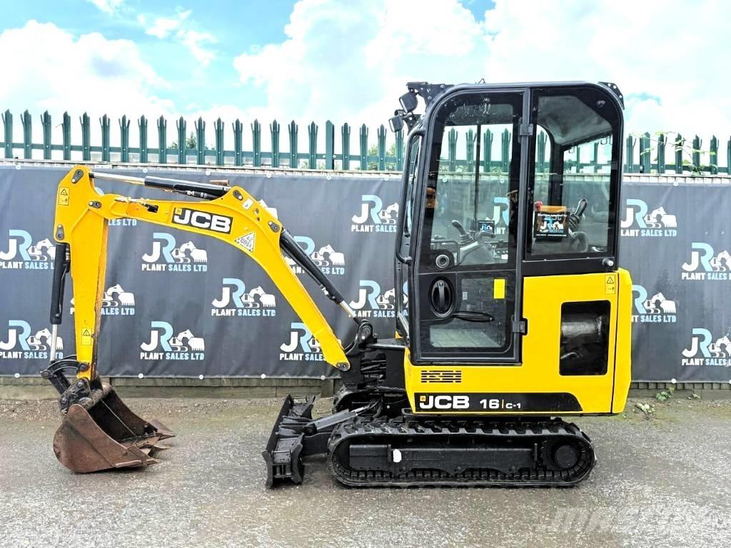 JCB 16 C-1 Mini ekskavatörler, 7 tona dek