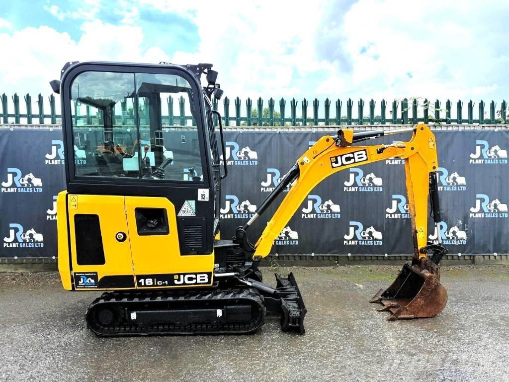 JCB 16 C-1 Mini ekskavatörler, 7 tona dek