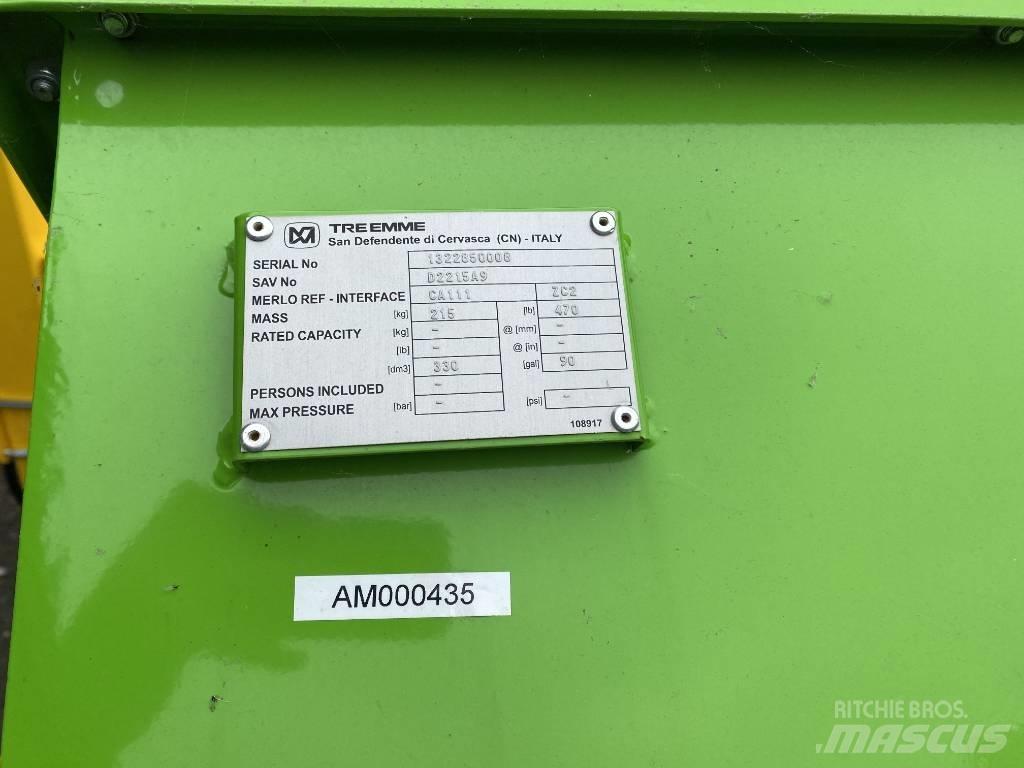 Merlo cingo M700TD Paletli damperler