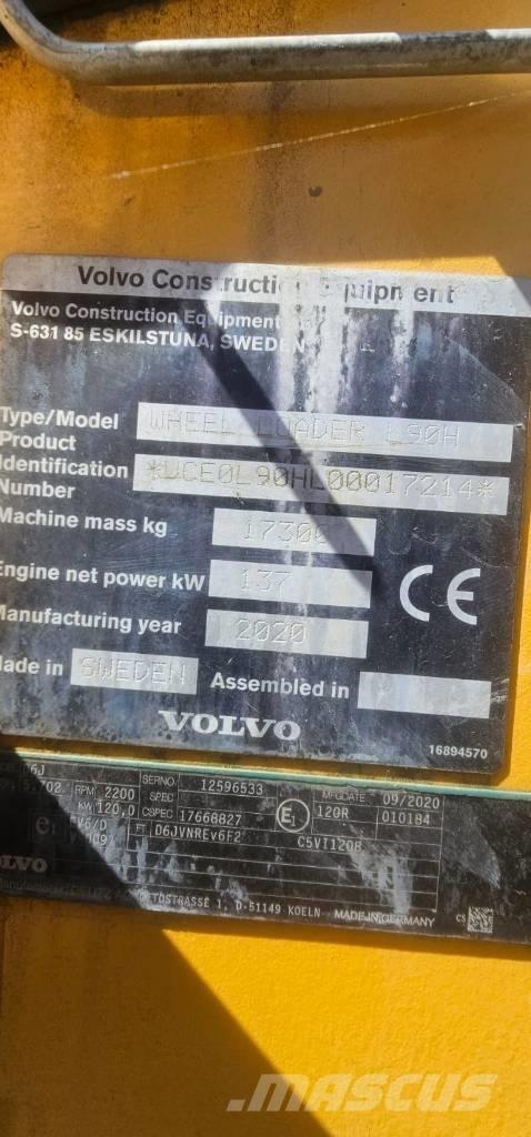 Volvo L 90 H Tekerlekli yükleyiciler