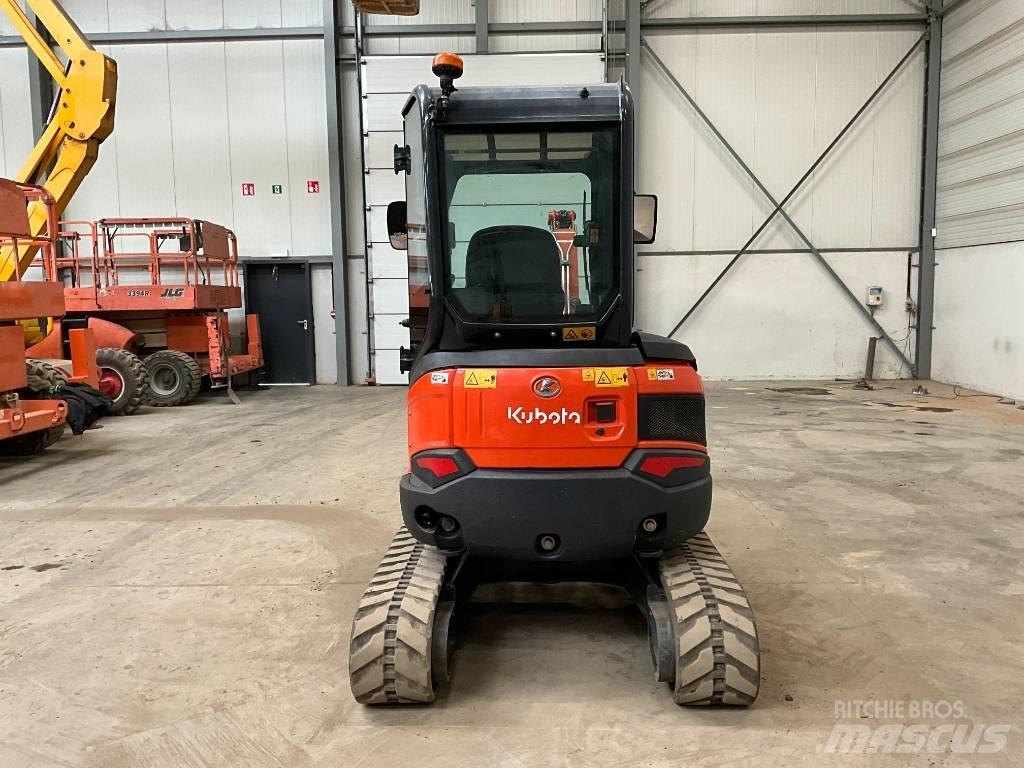 Kubota U 27-4 HI Mini ekskavatörler, 7 tona dek