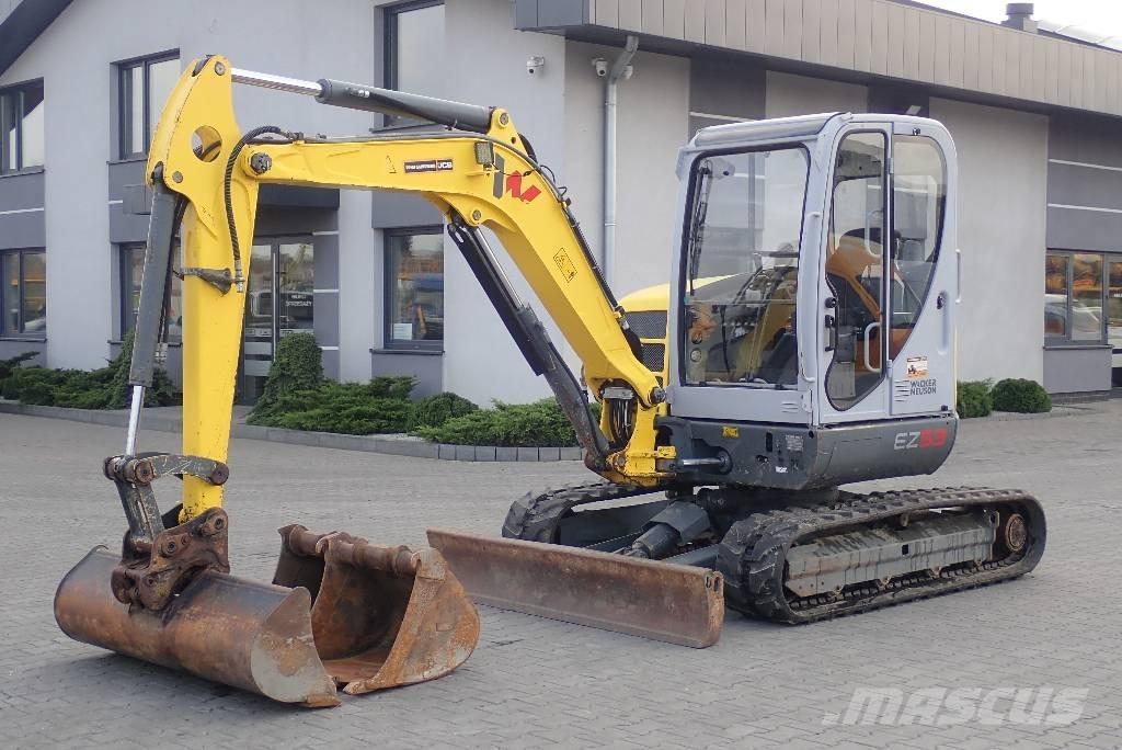 Wacker Neuson EZ 53 Mini ekskavatörler, 7 tona dek