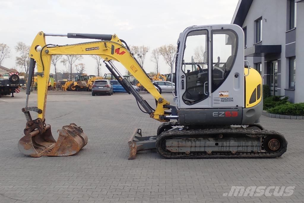 Wacker Neuson EZ 53 Mini ekskavatörler, 7 tona dek