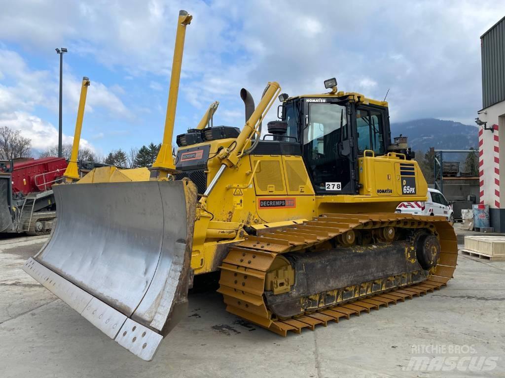 Komatsu D65PX-18 Paletli dozerler