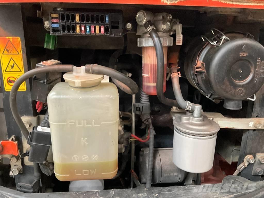 Kubota U 15-3 Mini ekskavatörler, 7 tona dek