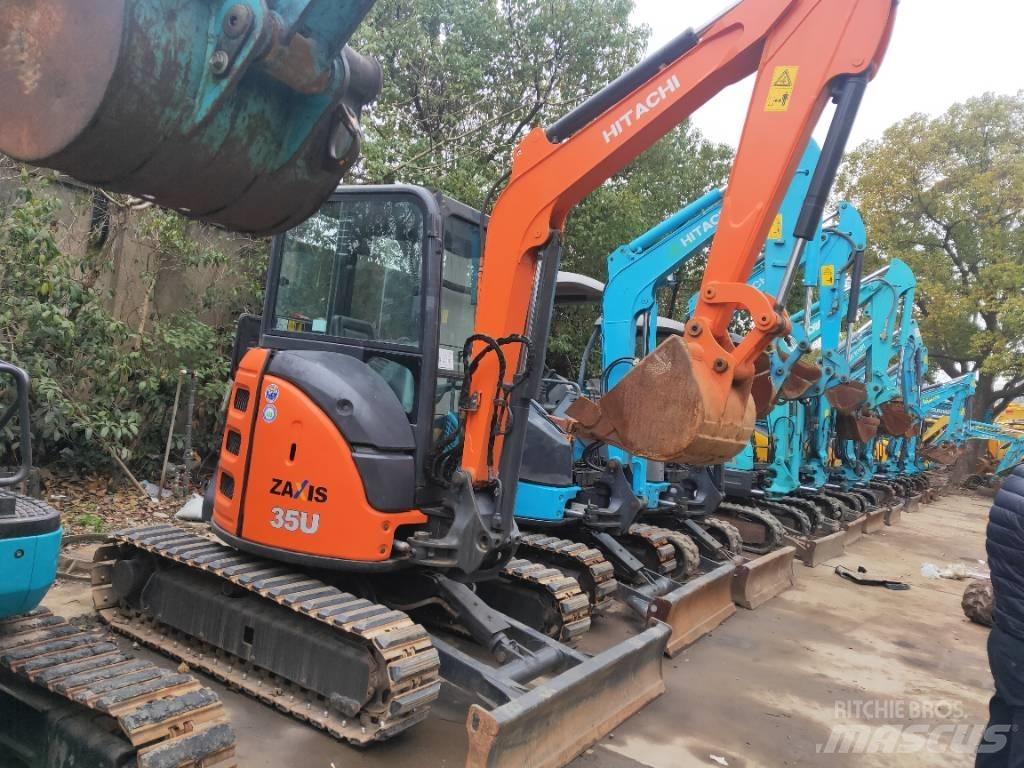 Hitachi ZX 35 U Mini ekskavatörler, 7 tona dek