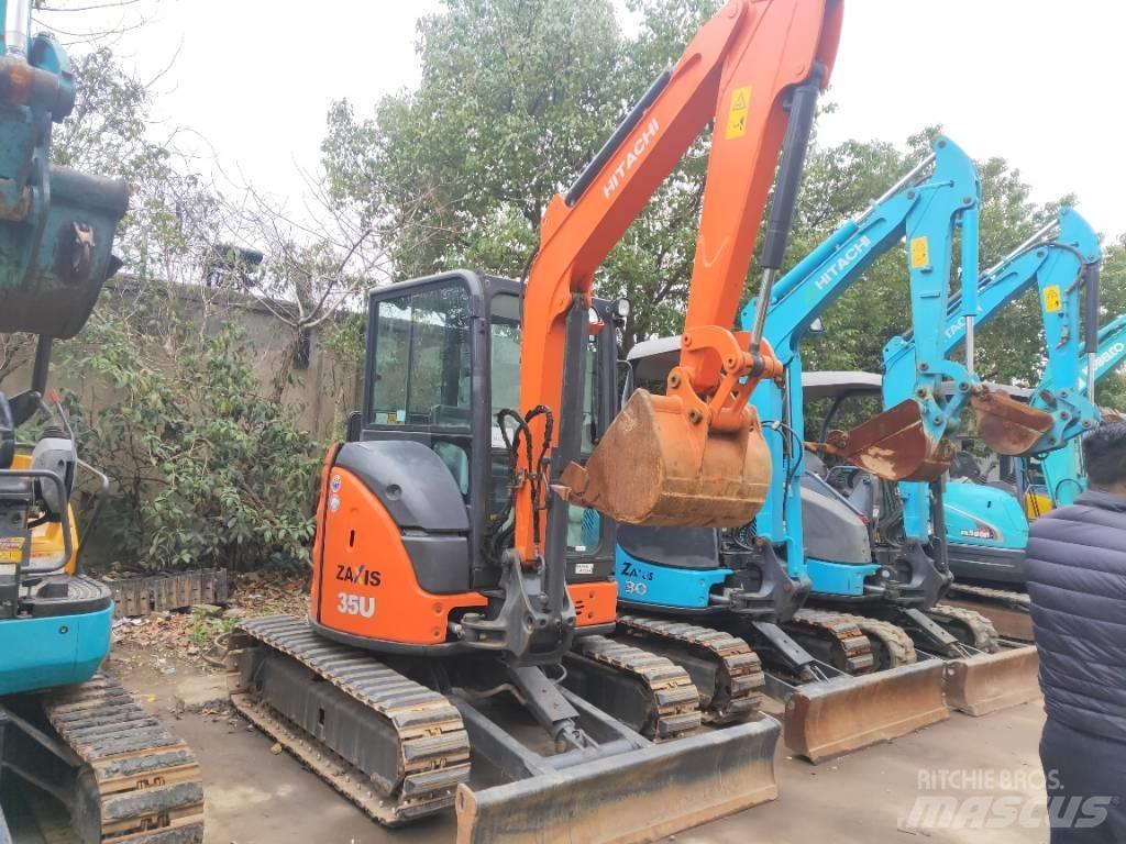 Hitachi ZX 35 U Mini ekskavatörler, 7 tona dek