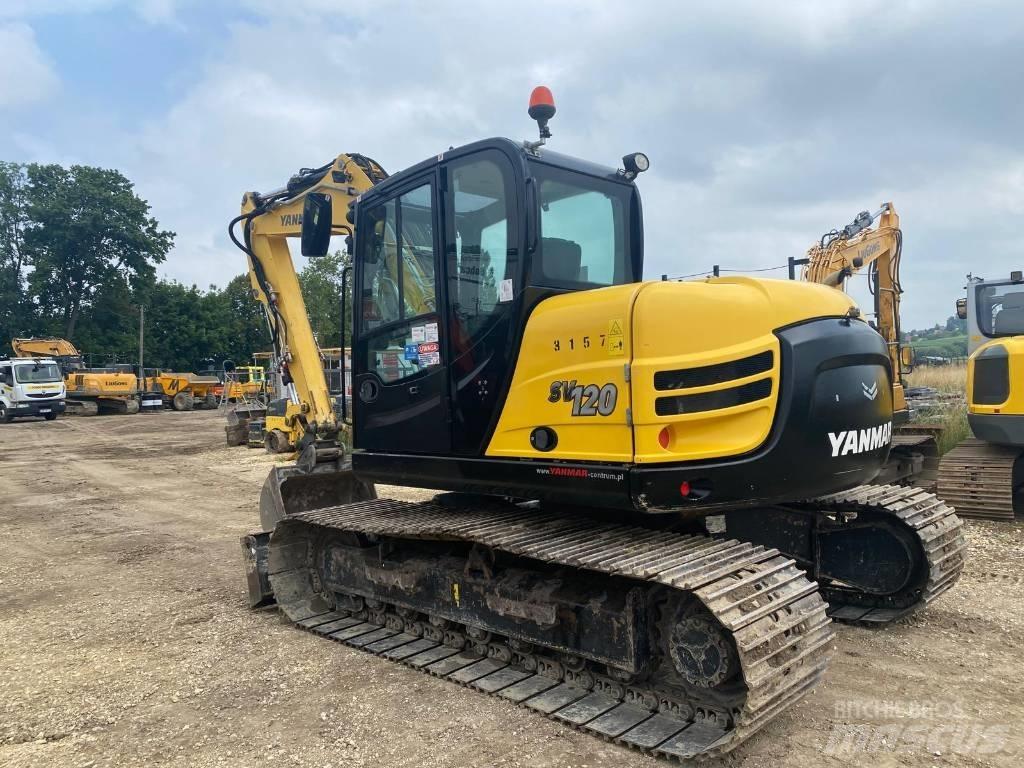 Yanmar SV 120 Paletli ekskavatörler